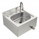 Lavatório Industrial de Parede em Aço Inox com acionamento com joelho - Tramontina